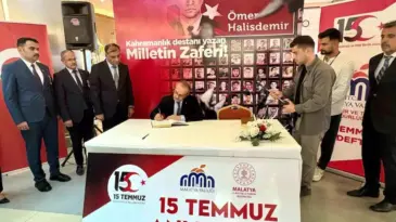 Malatya’da 15 Temmuz Sergisi Açıldı
