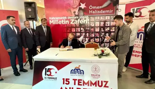 Malatya’da 15 Temmuz Sergisi Açıldı