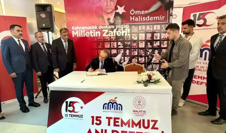 Malatya’da 15 Temmuz Sergisi Açıldı