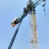 Kule Vinç Operatörü Yükseklikten Kurtarıldı